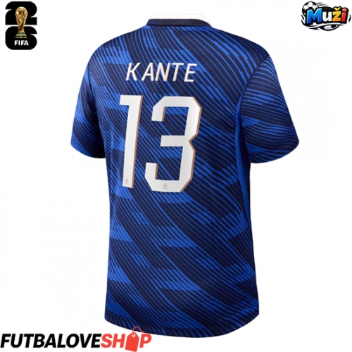 Dres Francúzsko Kante #13 Domáci MS 2026 Krátky Rukáv